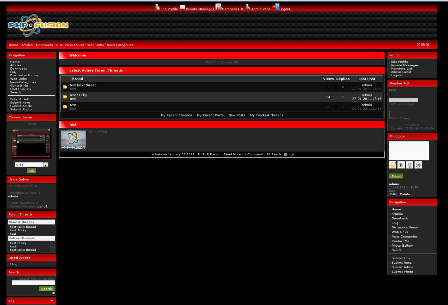 Forum forum php bd. Php-fusion. admin_list. streambox.